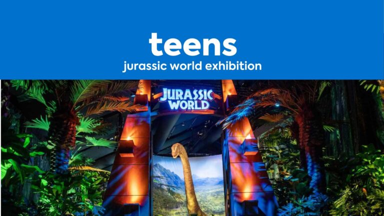 Image for : TEENS - Jurrassic World Exhibition - September 7th