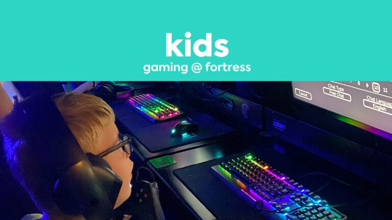 Image for : Kids - PC Gaming @ Fortress -  Monday September 23rd